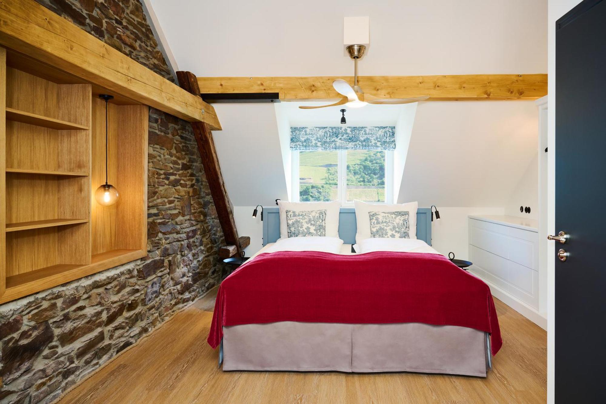 Winzerhof Ross & Rose Hotel Trechtingshausen Bagian luar foto